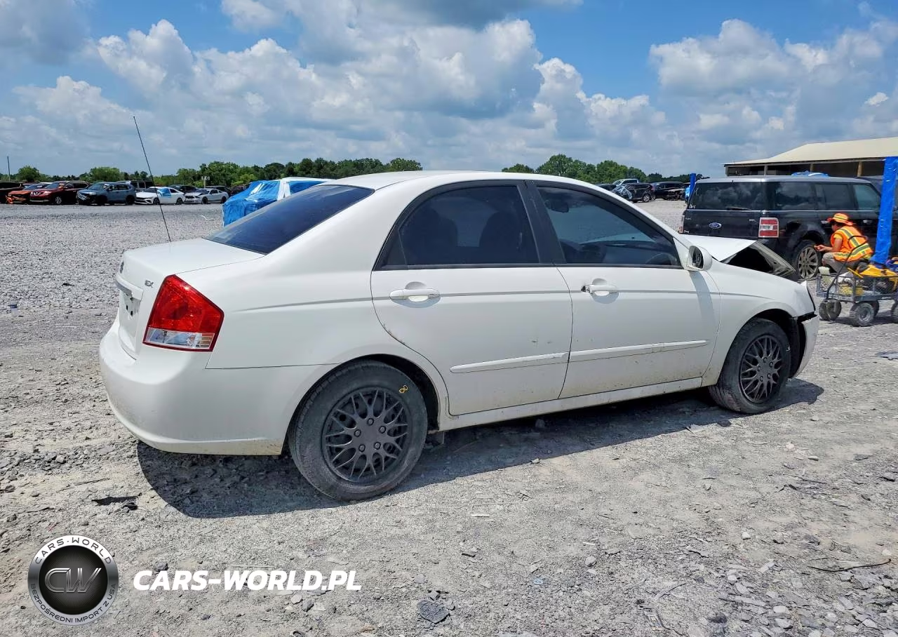 2007 Kia Spectra Lx VIN:KNAFE121175432839 - 3
