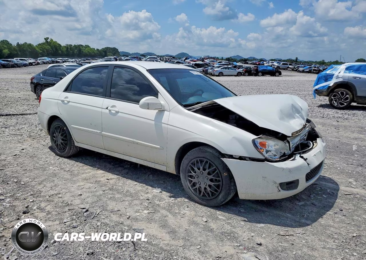 2007 Kia Spectra Lx VIN:KNAFE121175432839 - 4