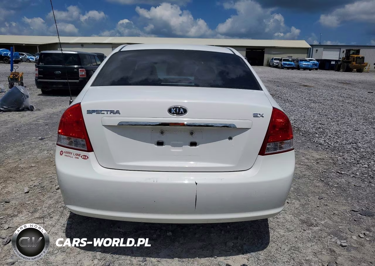 2007 Kia Spectra Lx VIN:KNAFE121175432839 - 6