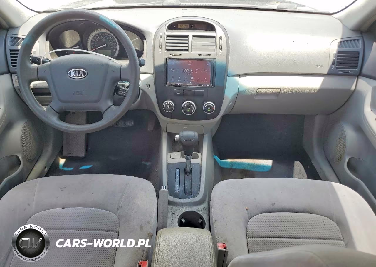 2007 Kia Spectra Lx VIN:KNAFE121175432839 - 8