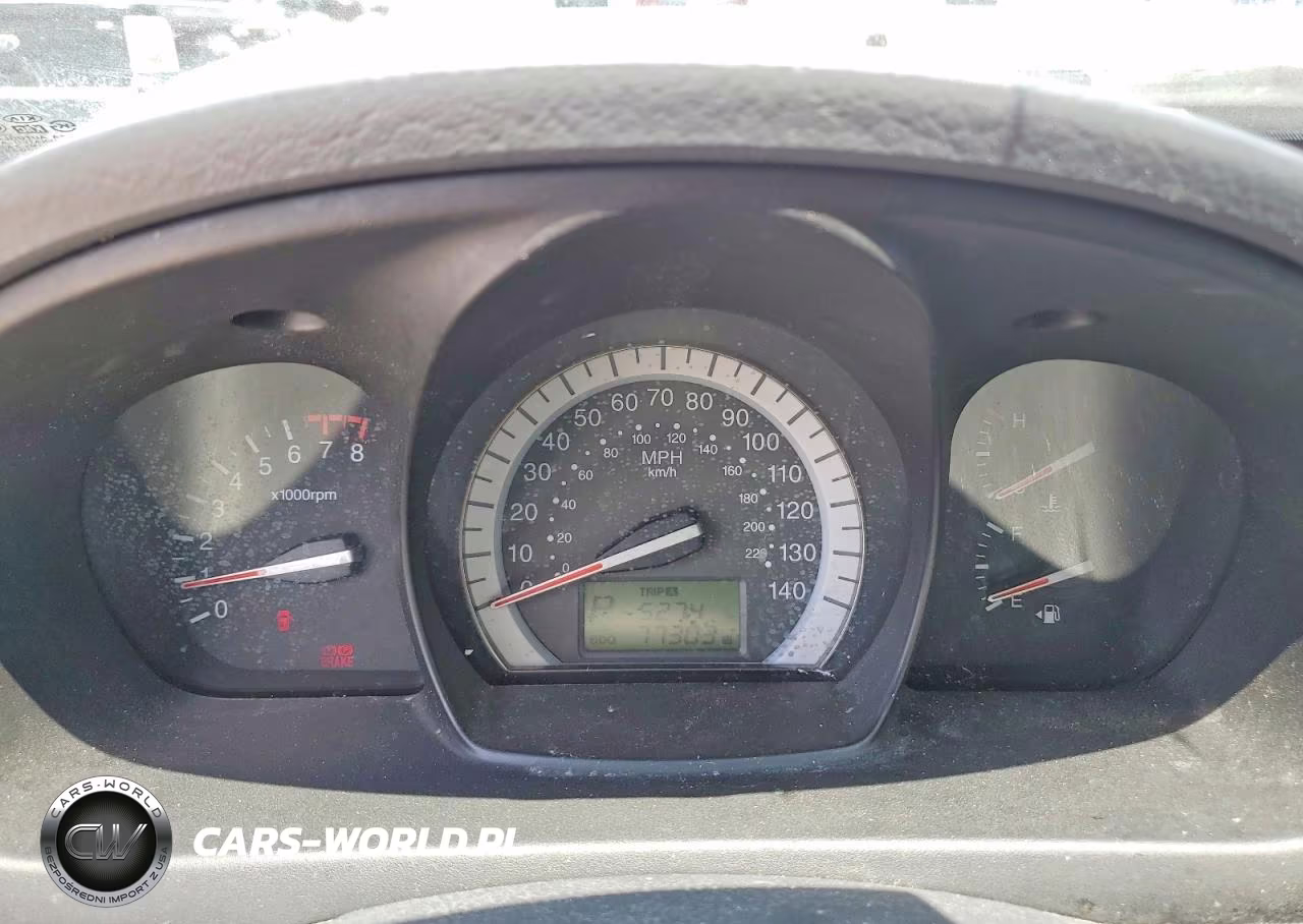 2007 Kia Spectra Lx VIN:KNAFE121175432839 - 9