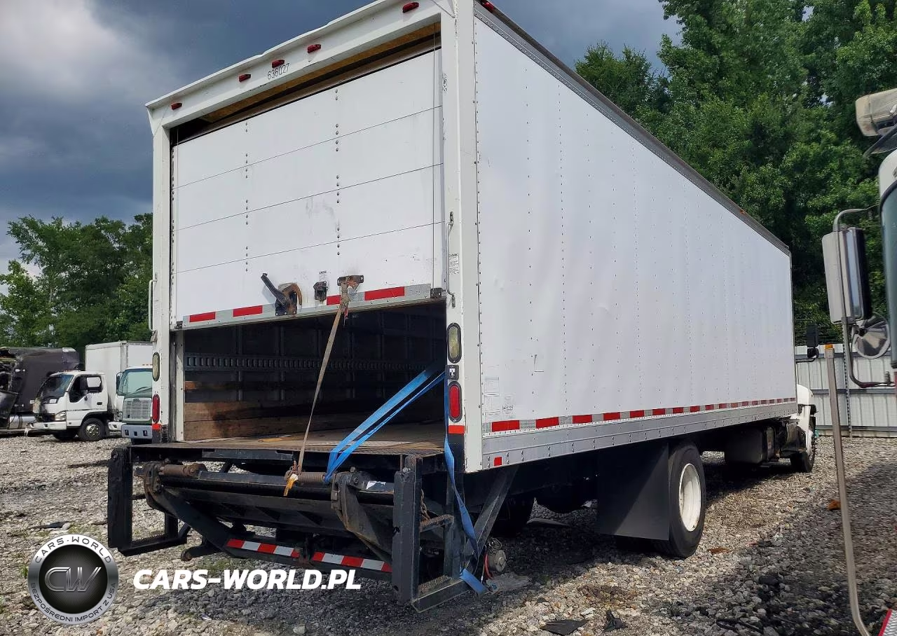 2013 Hino 258-268 Box Truck VIN:5PVNJ8JV4D4S54207 - 3