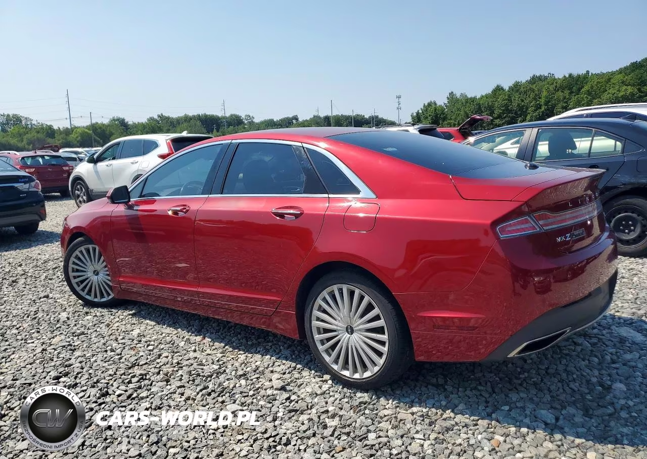 2017 Lincoln Mkz Reserve VIN:3LN6L5FC9HR614343 - 2