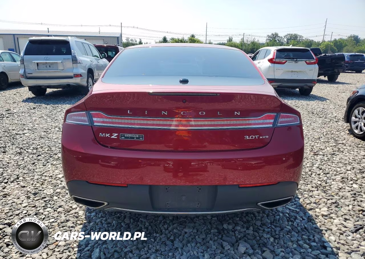 2017 Lincoln Mkz Reserve VIN:3LN6L5FC9HR614343 - 6