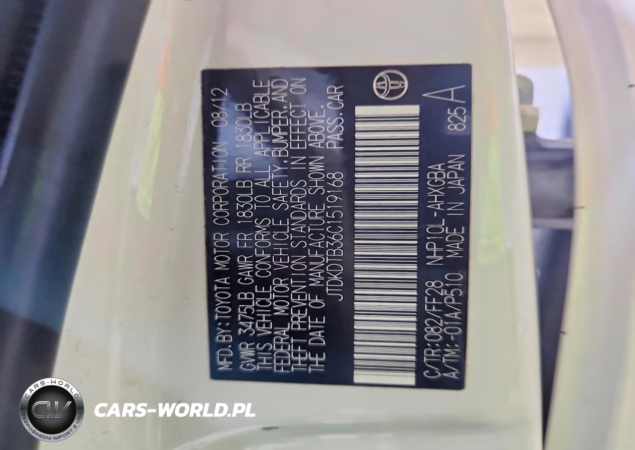 2012 Toyota Prius C Three VIN:JTDKDTB36C1519168 - 12