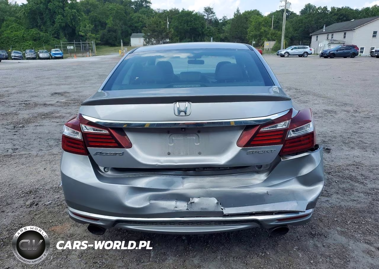 2016 Honda Accord Sport VIN:1HGCR2F53GA099291 - 6