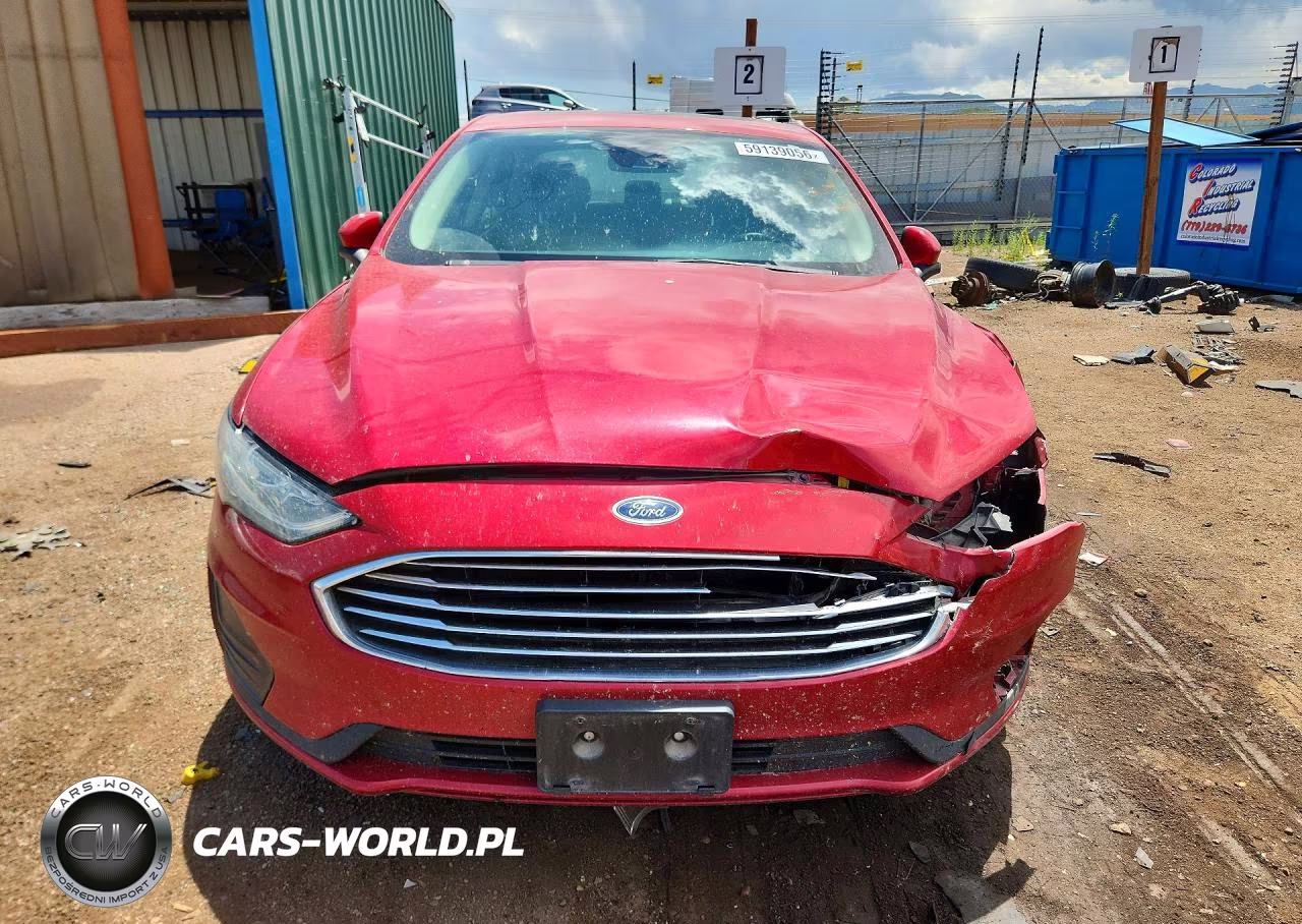 2020 Ford Fusion Se VIN:3FA6P0HD1LR126682 - 5