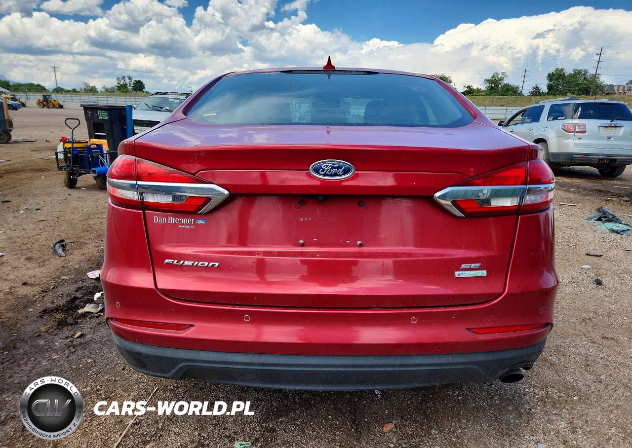 2020 Ford Fusion Se VIN:3FA6P0HD1LR126682 - 6