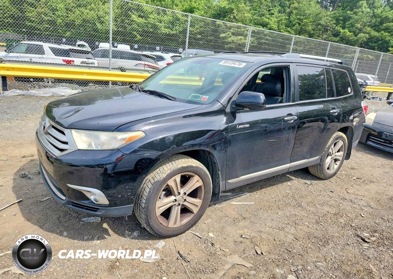2011 Toyota Highlander Limited VIN:5TDDK3EH1BS077035 - 1