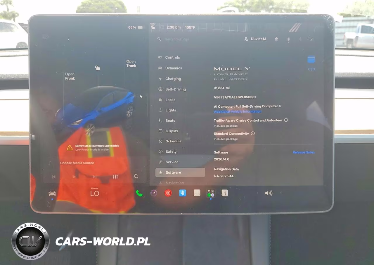 2023 Tesla Model Y Awd-Long Range Dual Motor All-Wheel Drive VIN:7SAYGAEE6PF850531 - 9