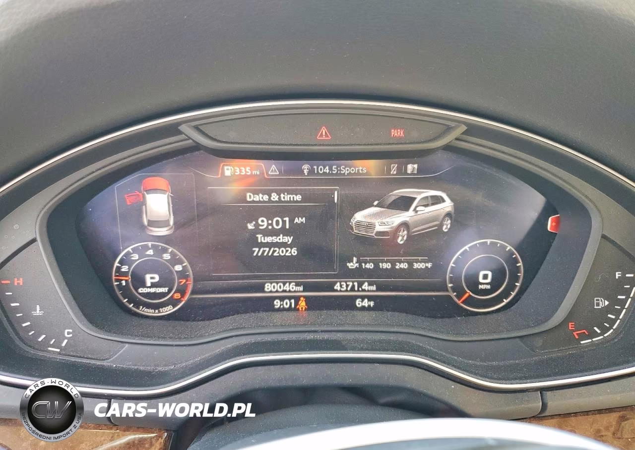 2018 Audi Q5 Premium Plus VIN:WA1BNAFY8J2100747 - 9