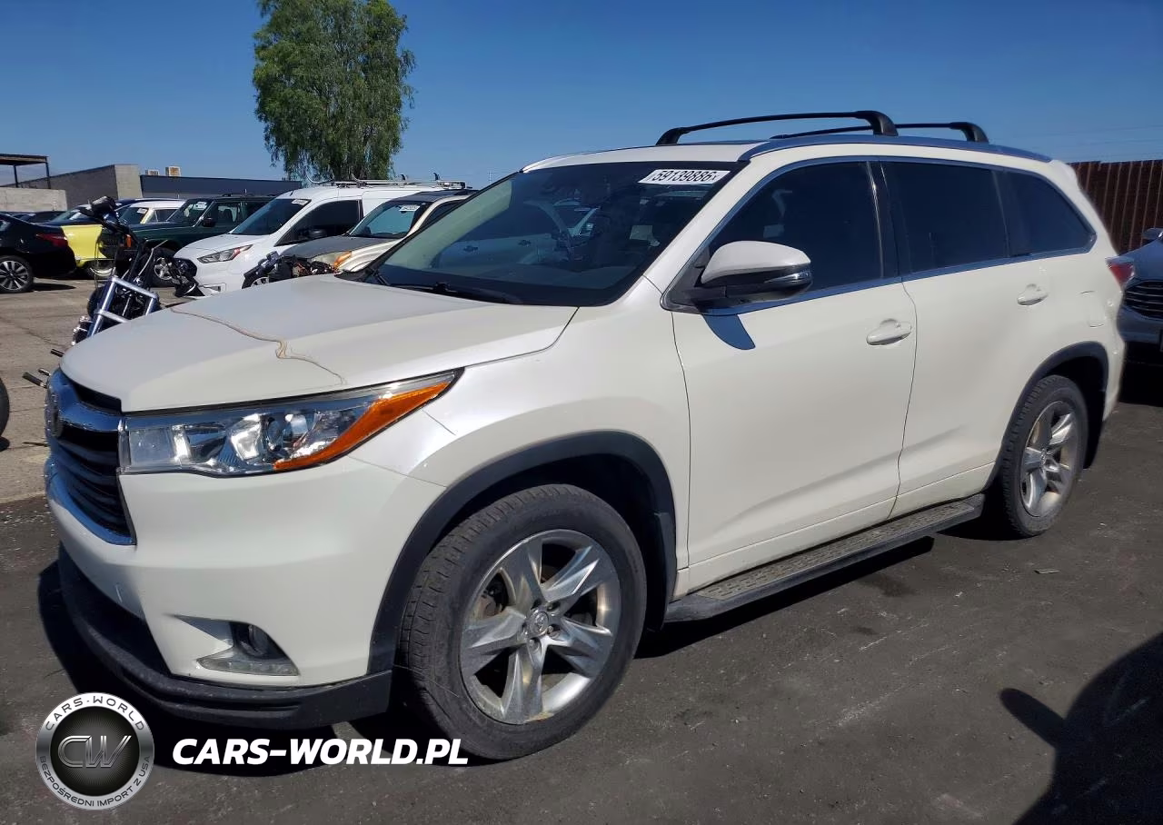 2015 Toyota Highlander Limited Platinum – zdjęcie 1 z 13