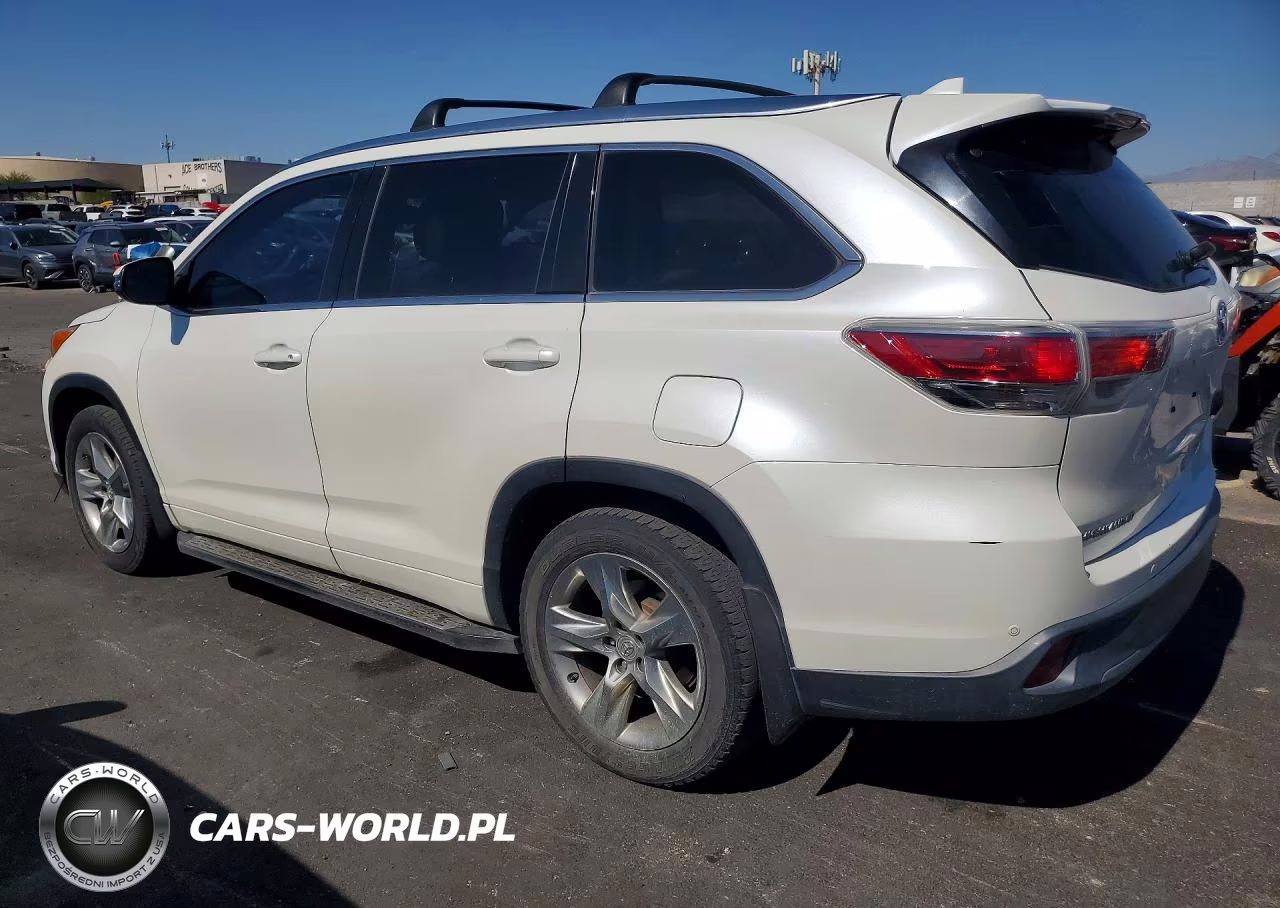 2015 Toyota Highlander Limited Platinum VIN:5TDDKRFH9FS078599 - 2