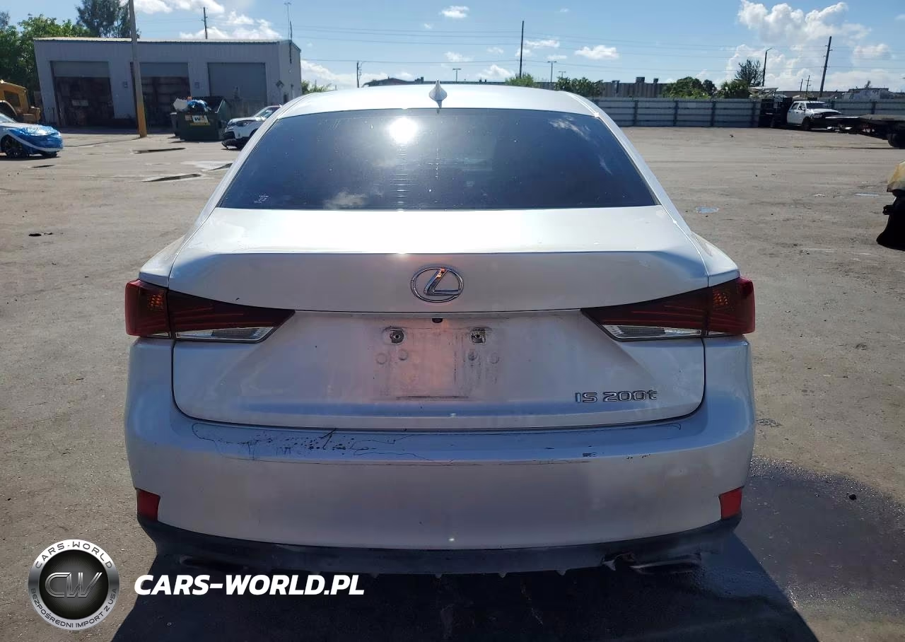 2017 Lexus Is 200T VIN:JTHBA1D28H5050469 - 6