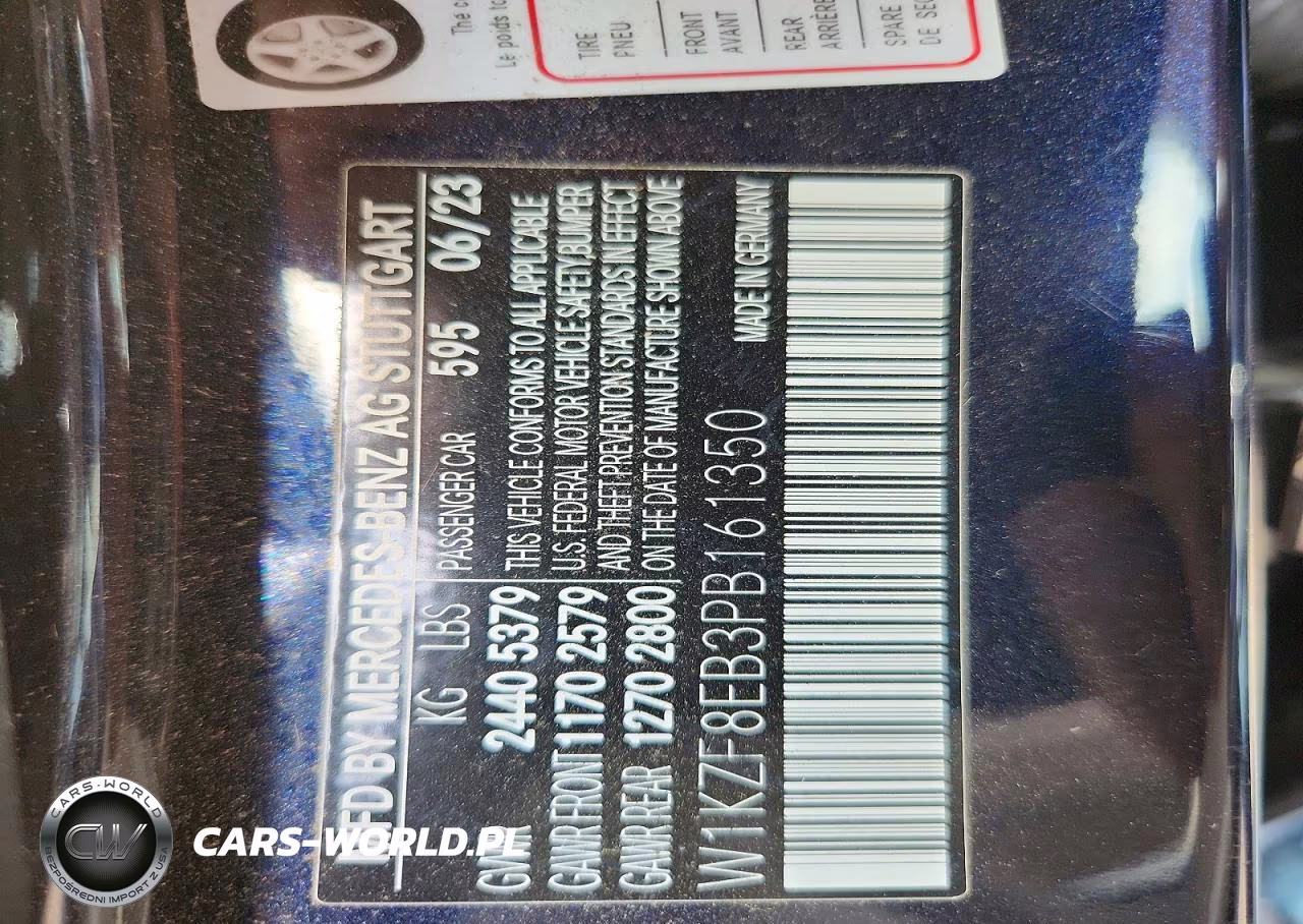 2023 Mercedes-Benz E 350 4Matic VIN:W1KZF8EB3PB161350 - 12
