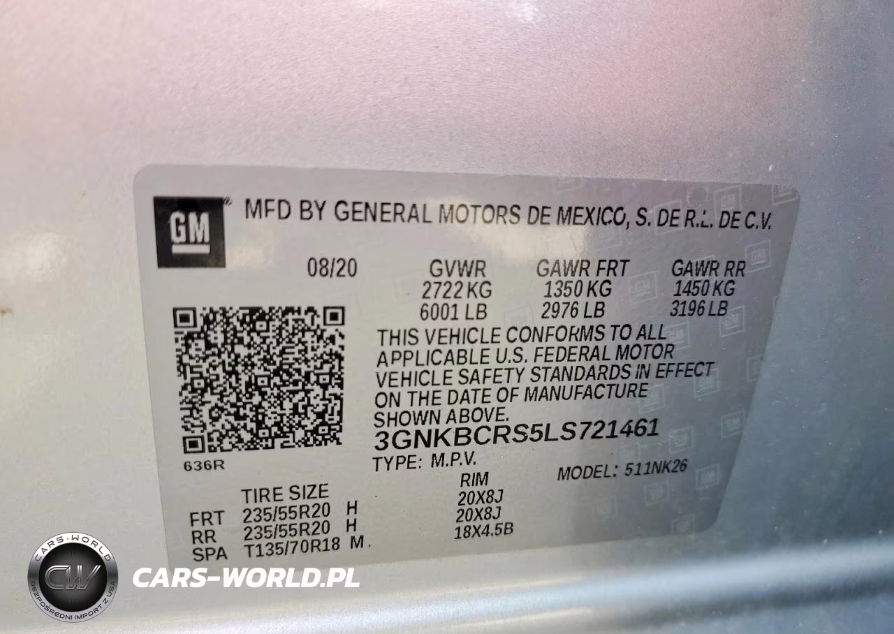 2020 Chevrolet Blazer 2Lt VIN:3GNKBCRS5LS721461 - 14