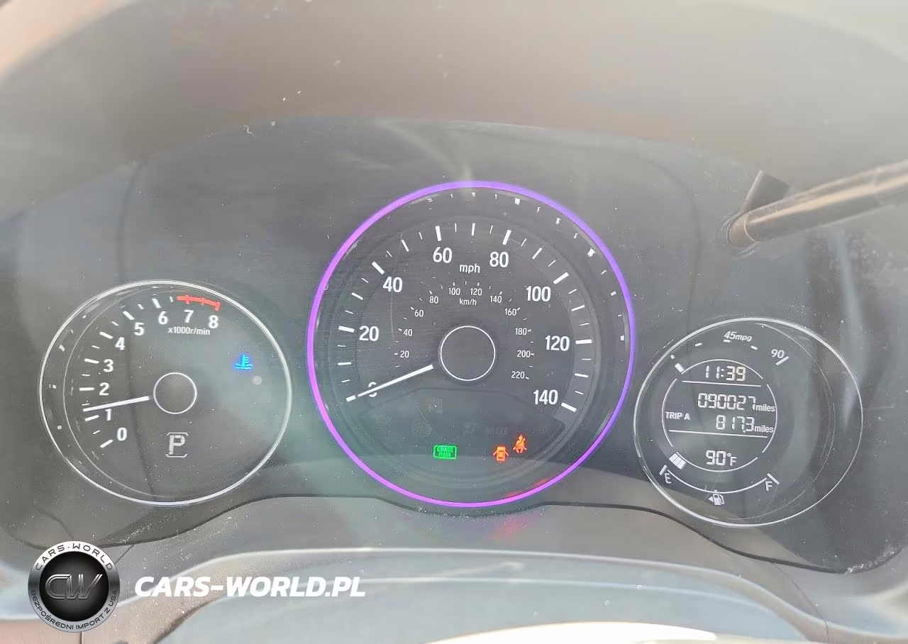 2016 Honda Hr-V Exl VIN:3CZRU5H71GM722797 - 9