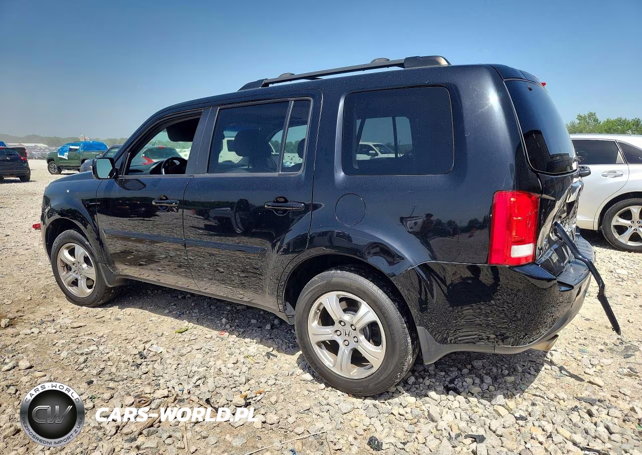 2013 Honda Pilot Exl VIN:5FNYF4H53DB013079 - 2