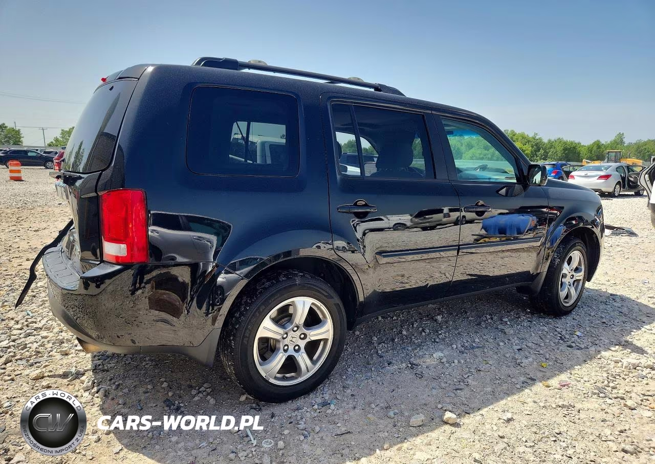 2013 Honda Pilot Exl VIN:5FNYF4H53DB013079 - 3