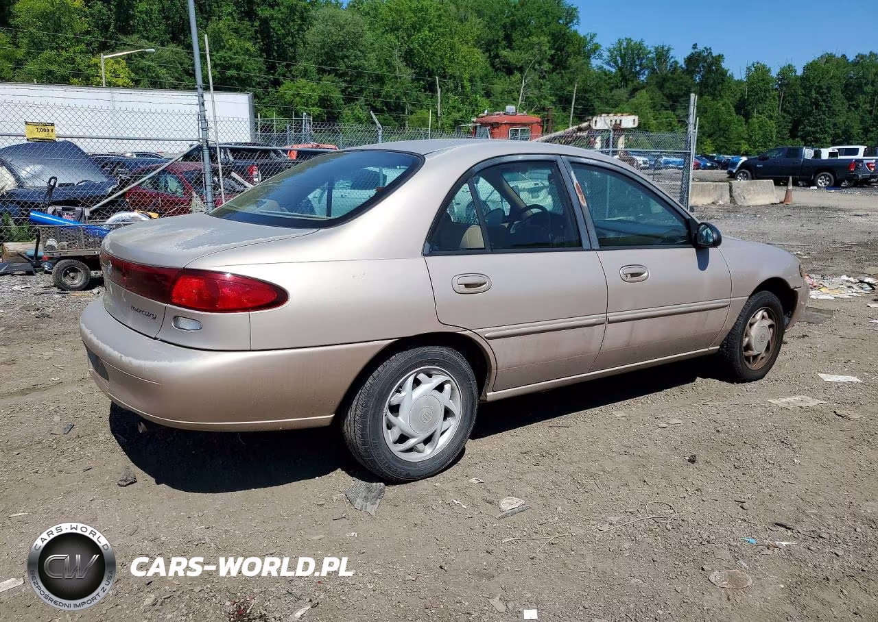 1997 Mercury Tracer Ls VIN:1MELM13P1VW660339 - 3