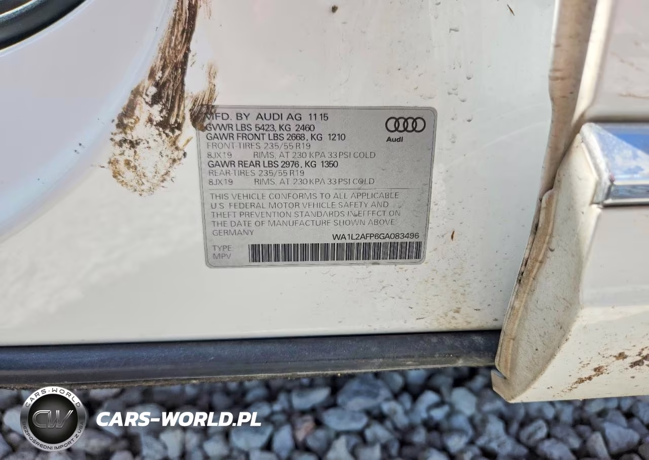 2016 Audi Q5 Premium Plus VIN:WA1L2AFP6GA083496 - 14