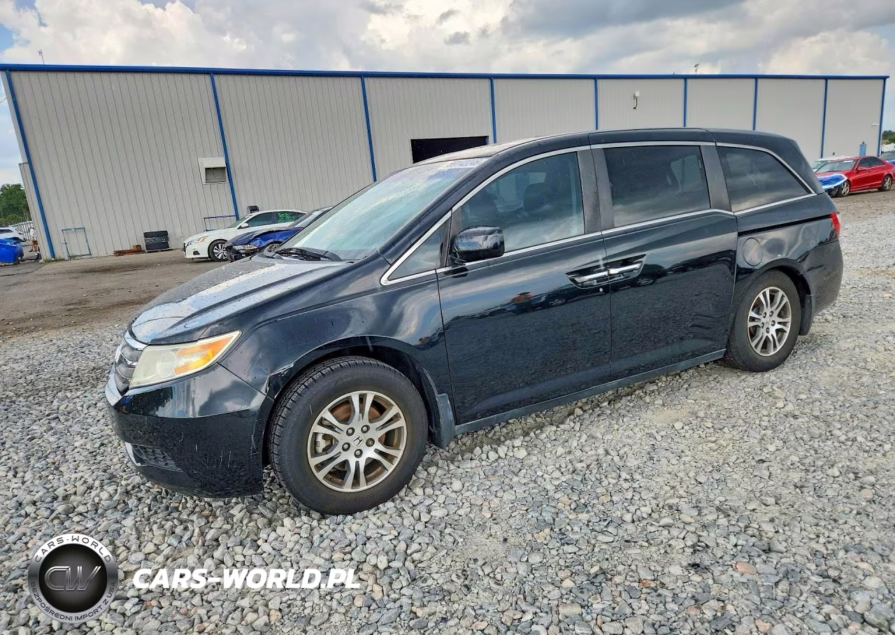 2011 Honda Odyssey Exl VIN:5FNRL5H6XBB102950 - 1