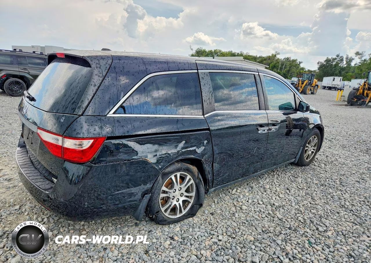 2011 Honda Odyssey Exl VIN:5FNRL5H6XBB102950 - 3