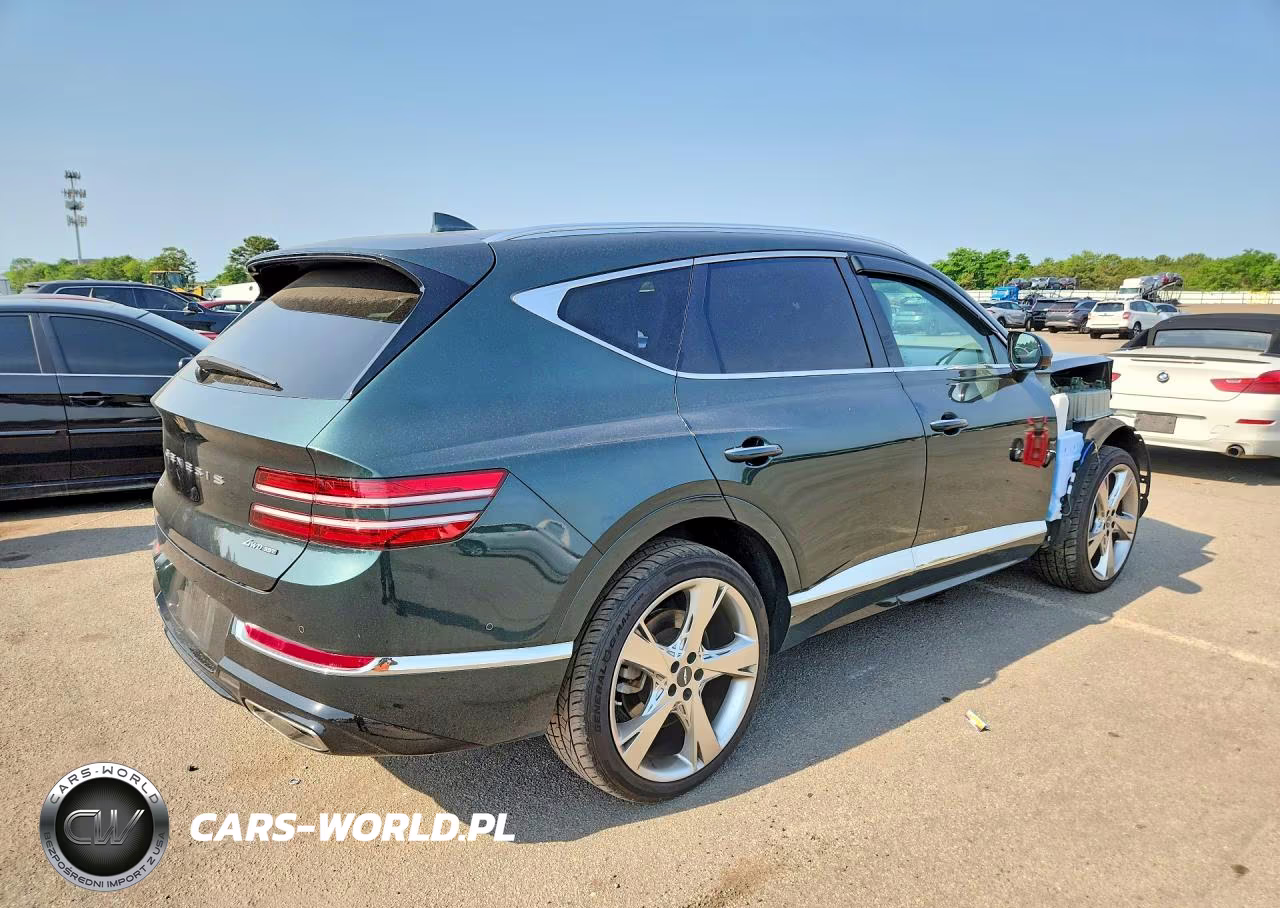 2021 Genesis Gv80 3.5T VIN:KMUHCESC7MU053806 - 3