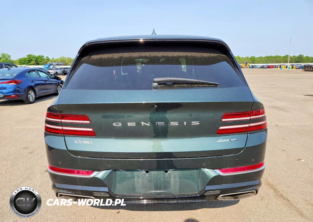 2021 Genesis Gv80 3.5T VIN:KMUHCESC7MU053806 - 6