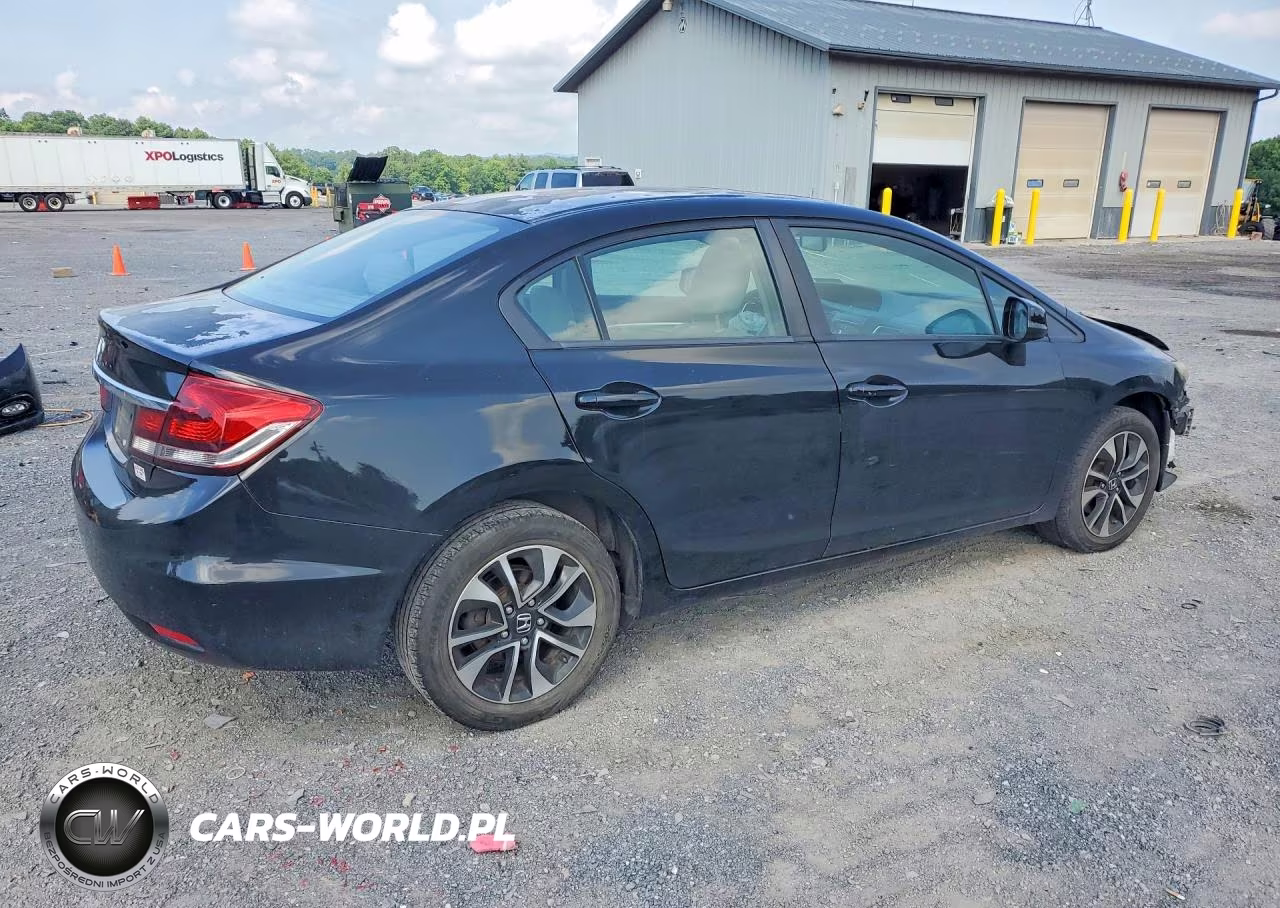2013 Honda Civic Exl VIN:2HGFB2F99DH550788 - 3