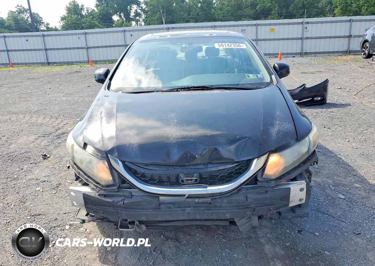 2013 Honda Civic Exl VIN:2HGFB2F99DH550788 - 5