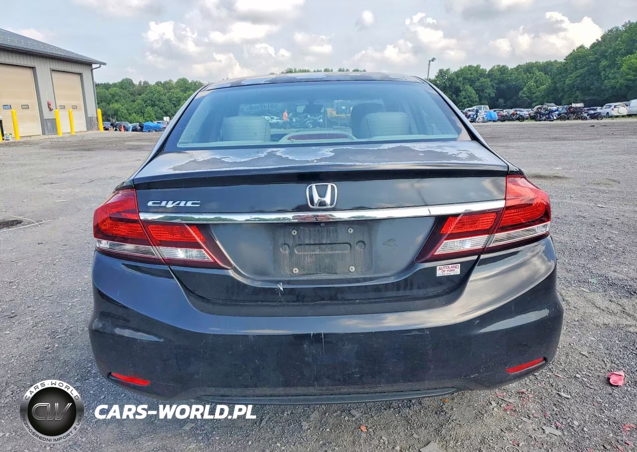 2013 Honda Civic Exl VIN:2HGFB2F99DH550788 - 6