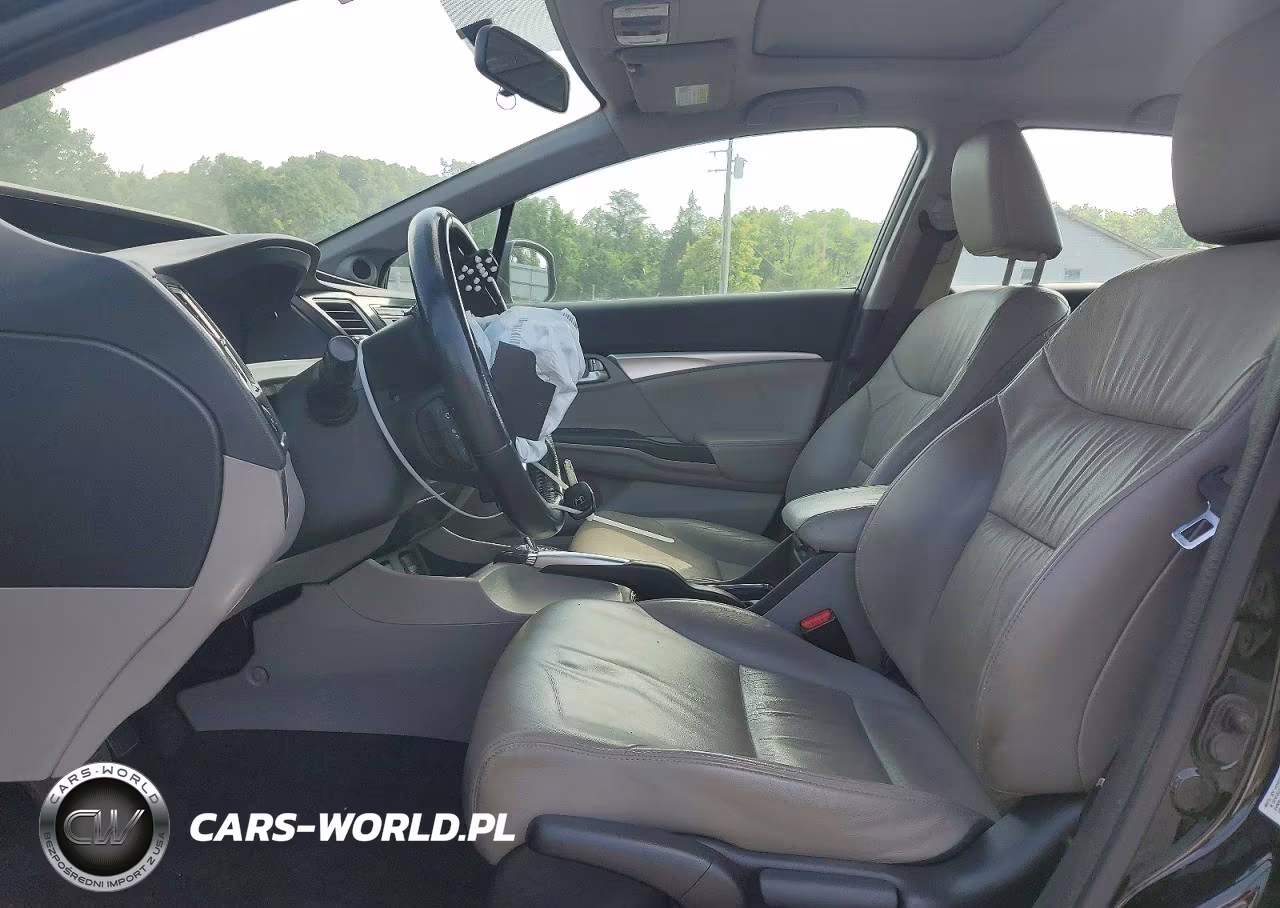 2013 Honda Civic Exl VIN:2HGFB2F99DH550788 - 7