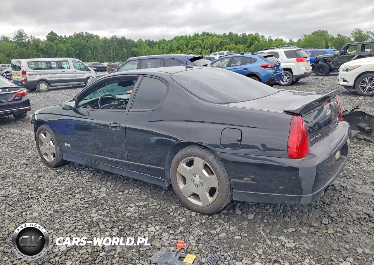 2006 CHEVROLET MONTE CARLO SS VIN:2G1WL16C269232177 - 2