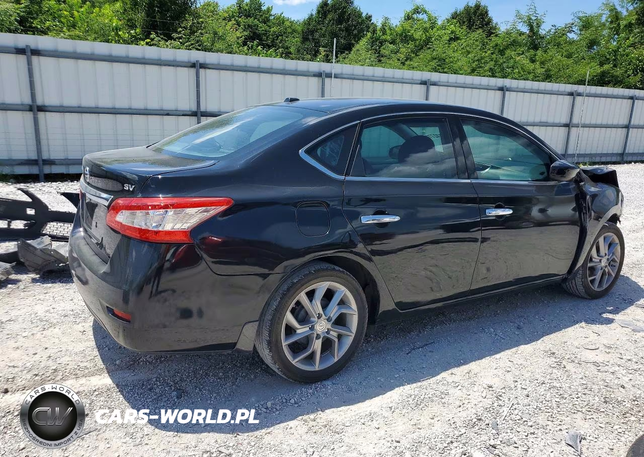 2015 Nissan Sentra Sv VIN:3N1AB7AP8FY265964 - 3