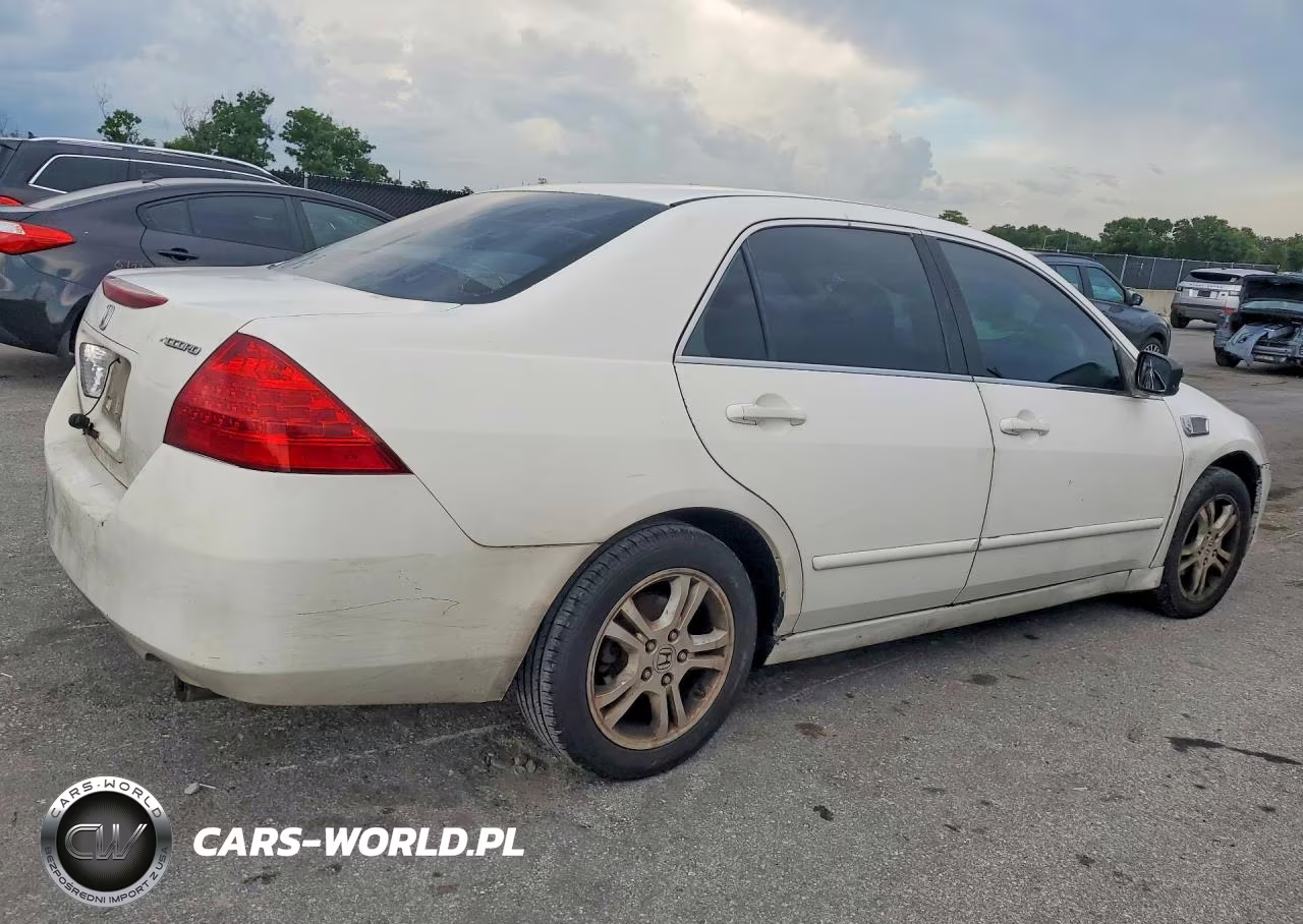 2007 Honda Accord Se VIN:JHMCM56317C009636 - 3