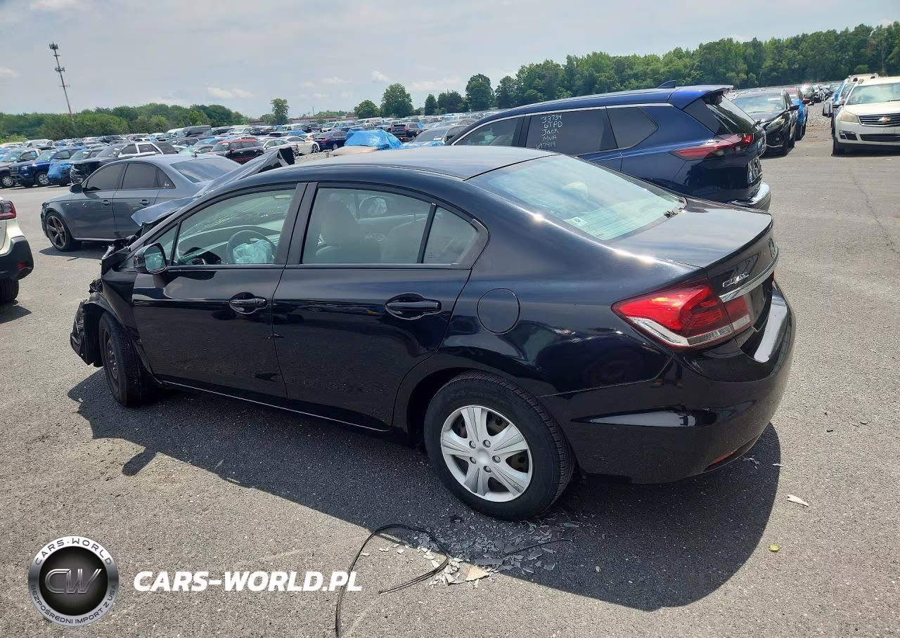 2013 Honda Civic VIN:19XFB2F52DE246581 - 2