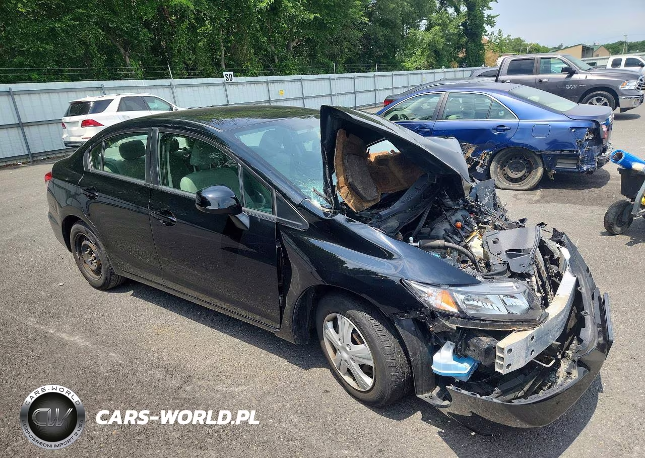 2013 Honda Civic VIN:19XFB2F52DE246581 - 4