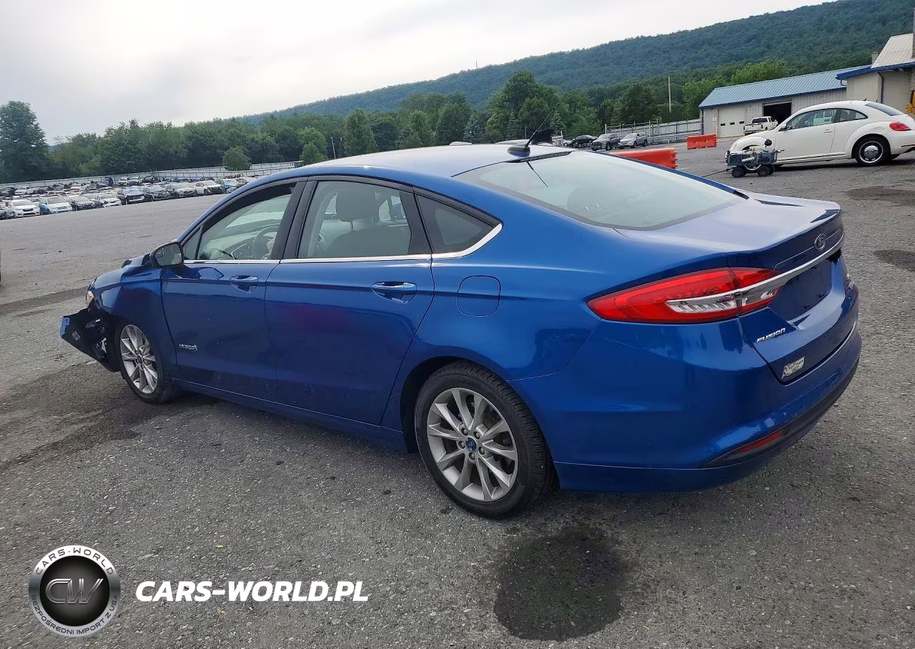2017 Ford Fusion Se Hybrid VIN:3FA6P0LUXHR240016 - 2