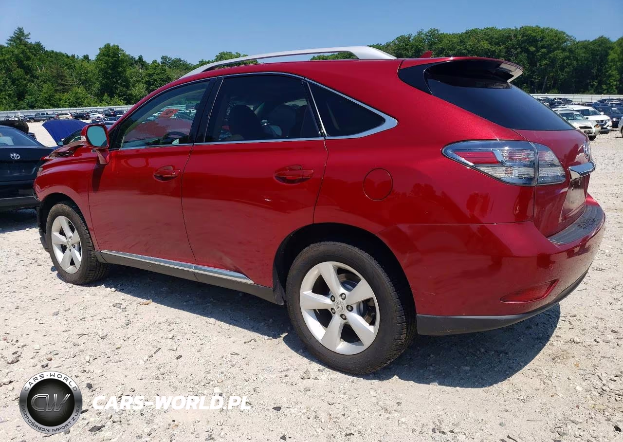 2012 Lexus Rx 350 VIN:2T2BK1BA8CC142696 - 2