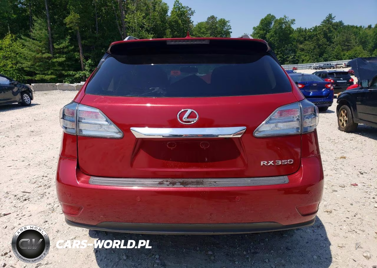 2012 Lexus Rx 350 VIN:2T2BK1BA8CC142696 - 6