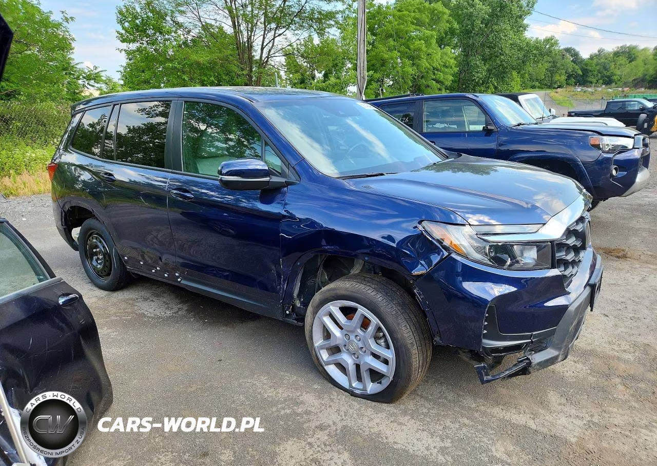 2024 Honda Passport Exl VIN:5FNYF8H59RB013375 - 4