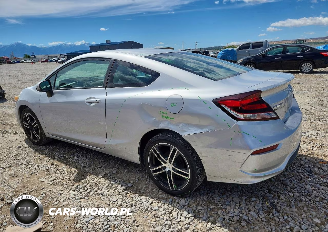 2014 Honda Civic Lx VIN:2HGFG3B56EH523639 - 2