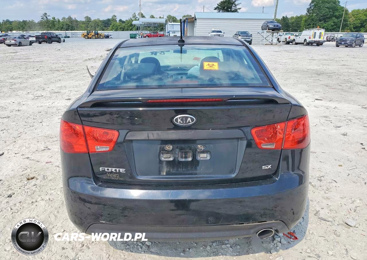 2011 Kia Forte Sx VIN:KNAFW4A36B5354052 - 6