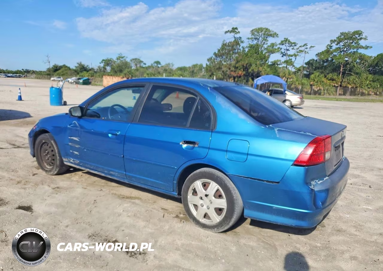 2005 Honda Civic Lx VIN:2HGES16535H546353 - 2