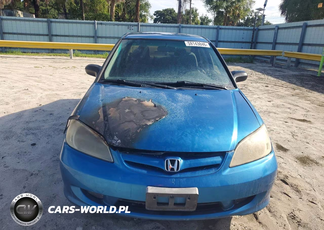 2005 Honda Civic Lx VIN:2HGES16535H546353 - 5