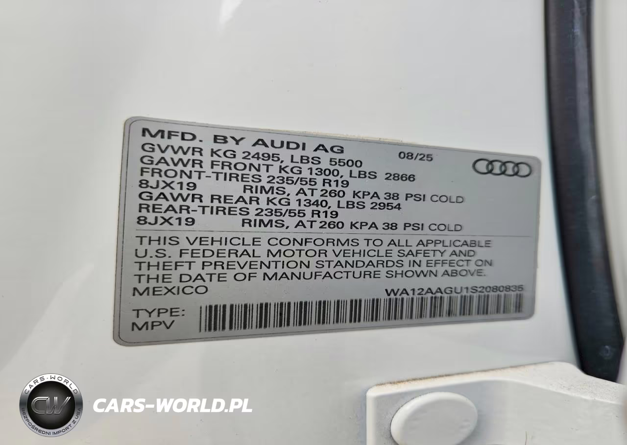 2025 Audi Q5 Premium Plus VIN:WA12AAGU1S2080835 - 14