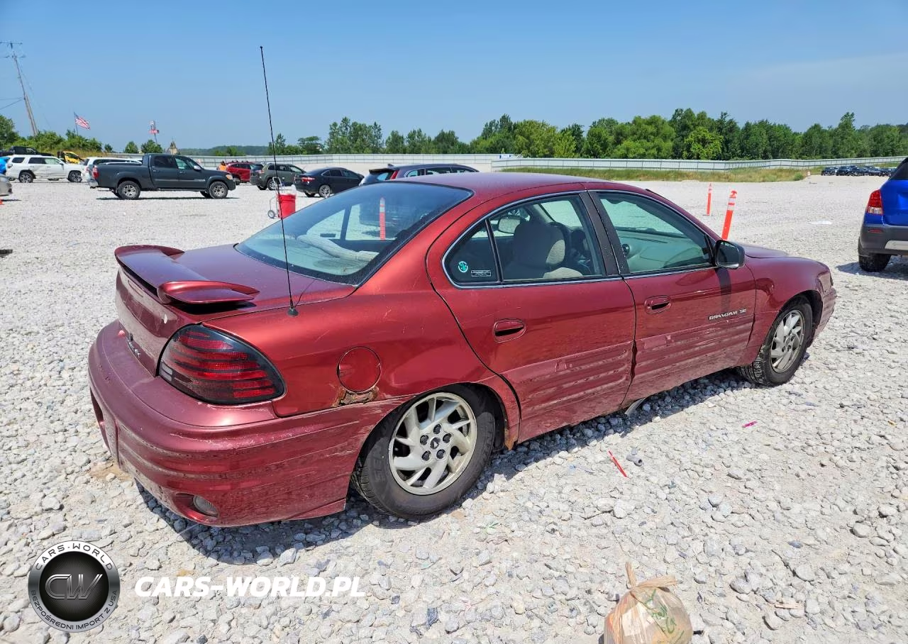 2001 Pontiac Grand Am Se1 VIN:1G2NF52E61M659404 - 3