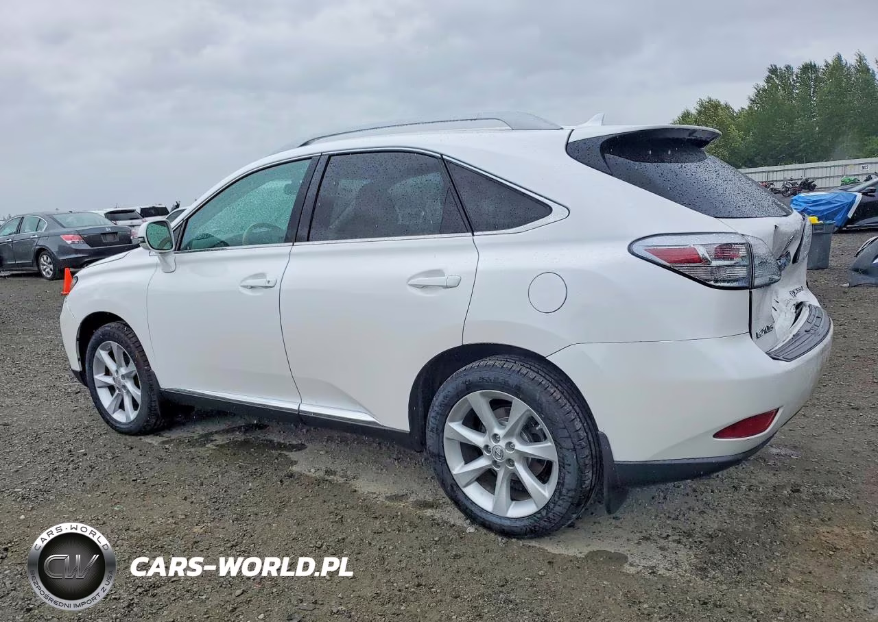 2010 Lexus Rx 350 VIN:2T2BK1BA6AC066862 - 2