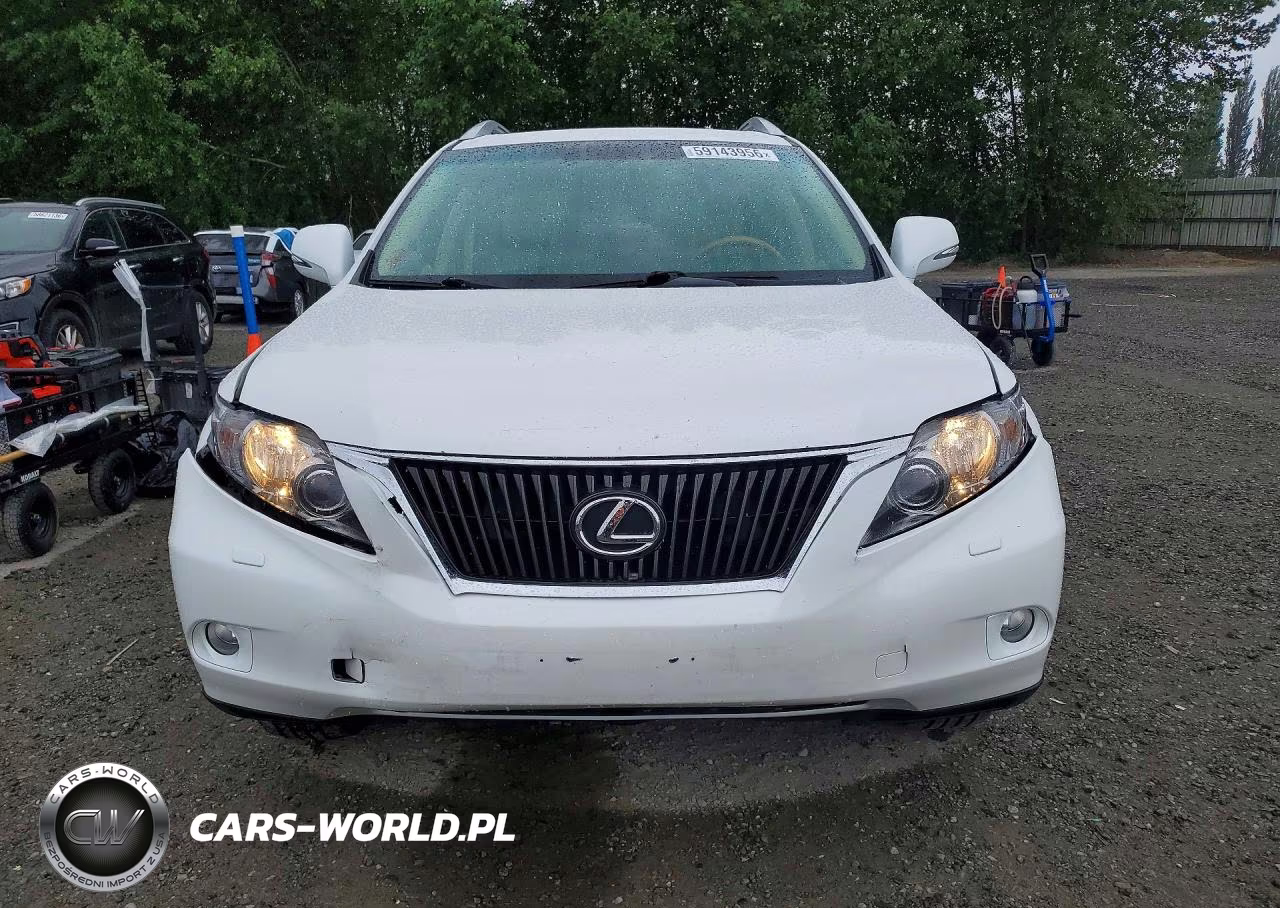 2010 Lexus Rx 350 VIN:2T2BK1BA6AC066862 - 5